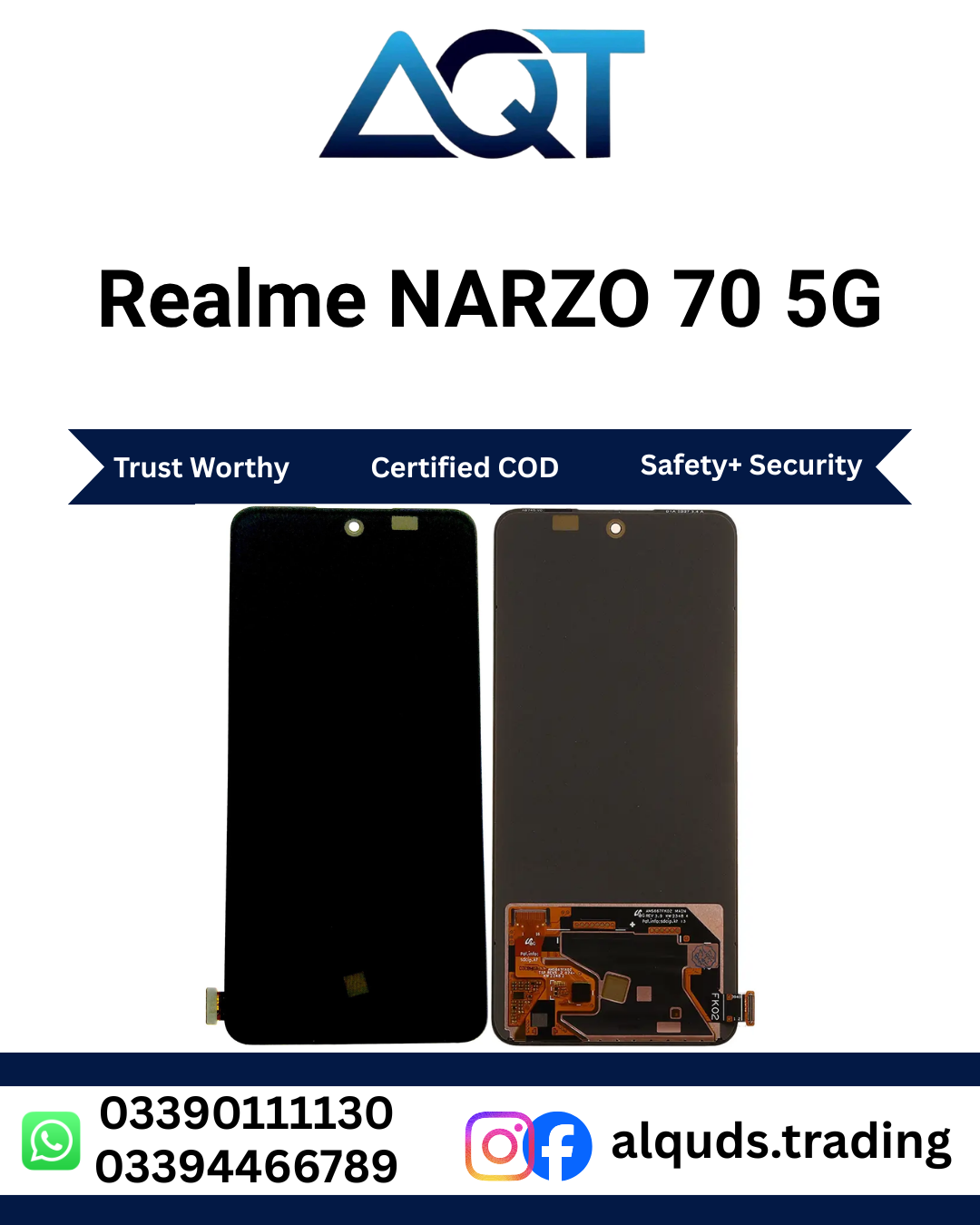 Realme NARZO 70 5G Panel LED Original Realme NARZO 70 5G Panel LED & Original