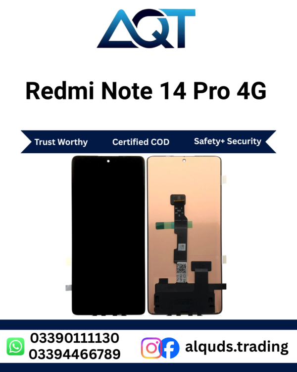 Redmi Note 14 Pro 4G Original Display Panel