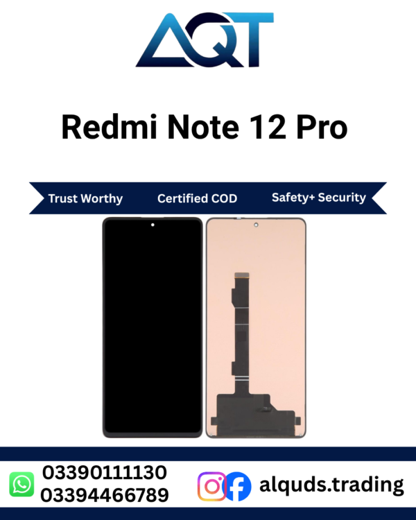 Redmi Note 12 Pro Panel Dotted Shaded Quality