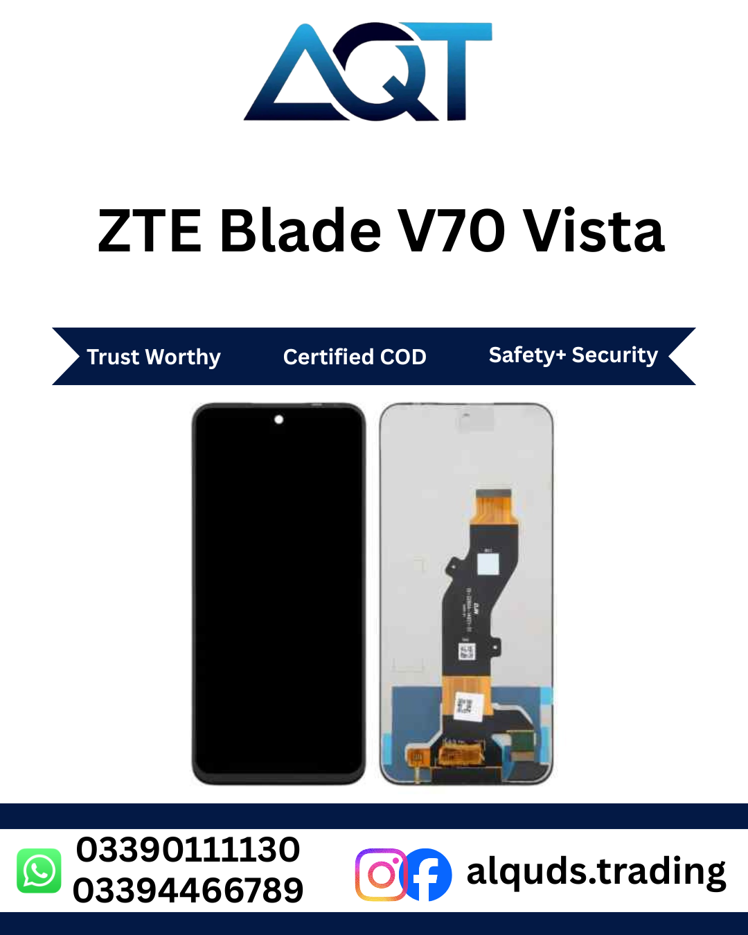 Zte Blade V70 Vista Original Panel Replacement Zte Blade V70 Vista Original Panel Replacement