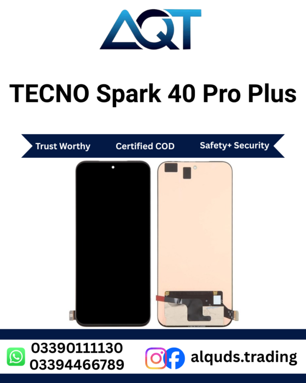 TECNO Spark 40 Pro Plus Panel