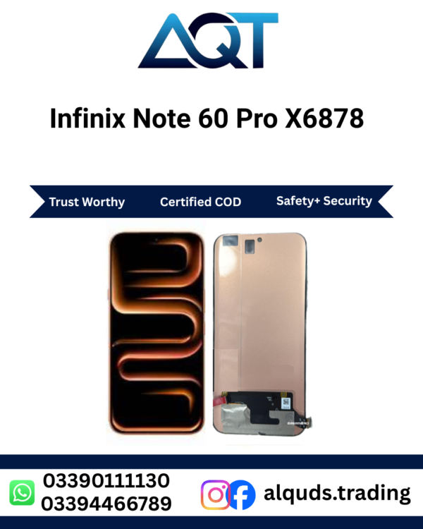 Infinix Note 60 Pro X6878 Original Panel