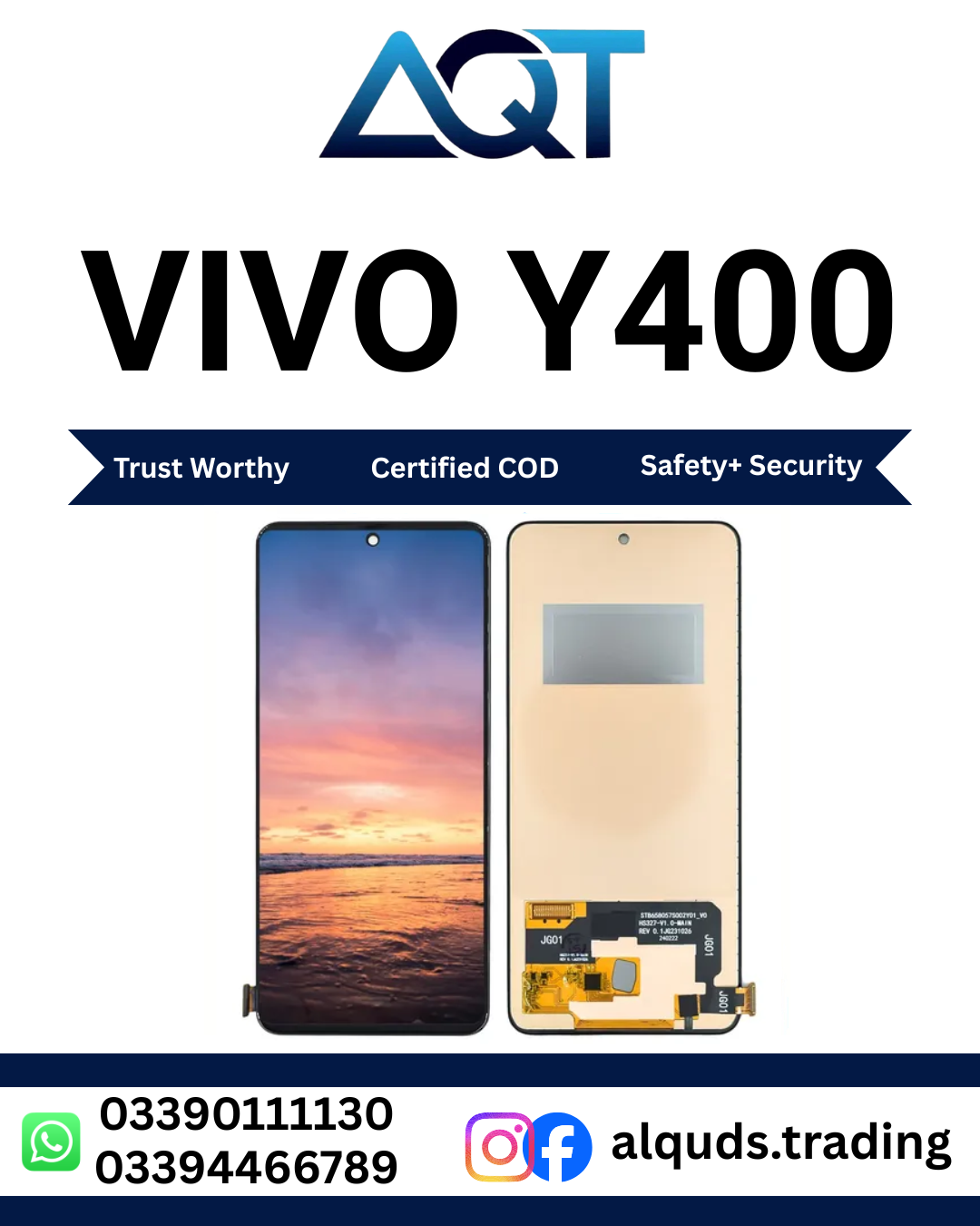 Vivo Y400 Panel Vivo Y400 Panel Premium OLED INCELL Original