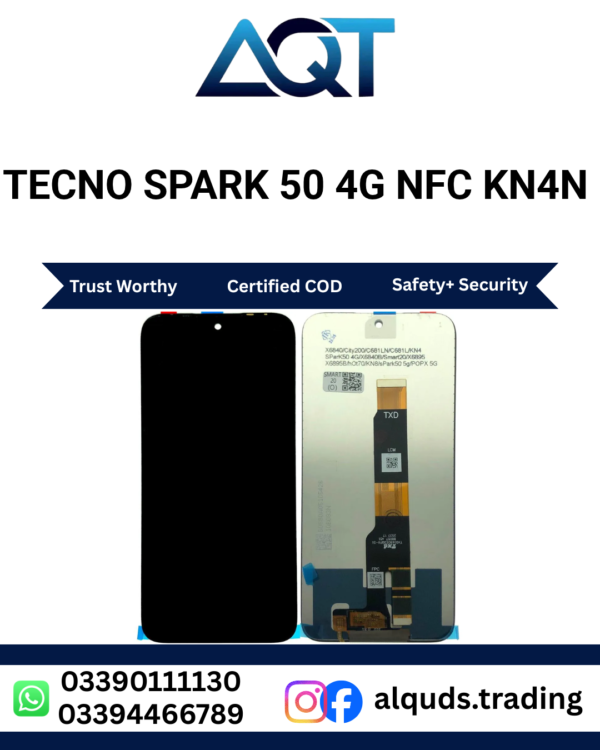 TECNO Spark 50 4G NFC KN4N LCD Panel