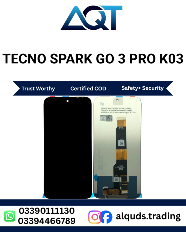 TECNO Spark Go 3 Pro K03 LCD Panel