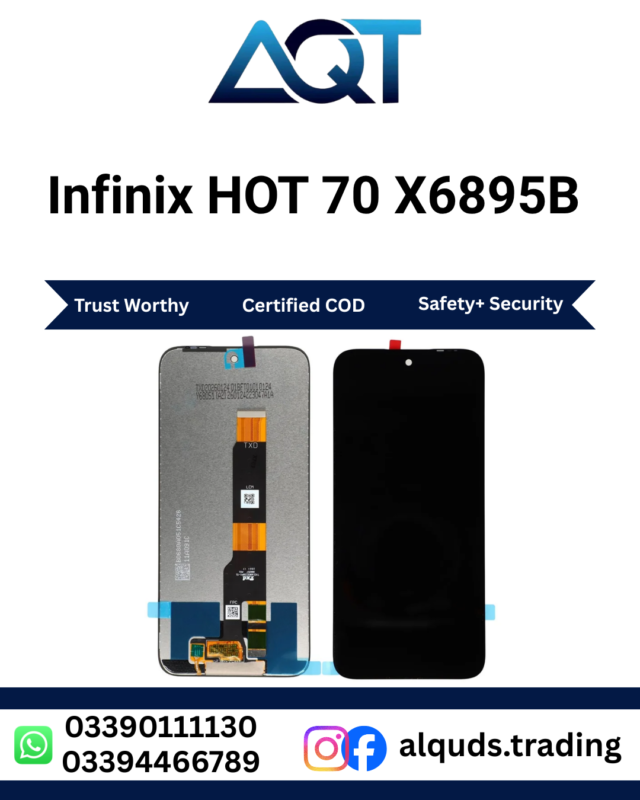 Infinix HOT 70 X6895B LCD Panel Premium Quality