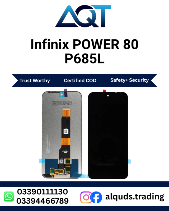 Infinix POWER 80 P685L LCD Panel Premium Quality