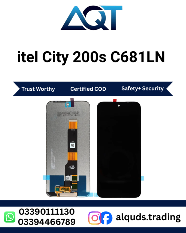 itel City 200s C681LN LCD Panel Premium Quality