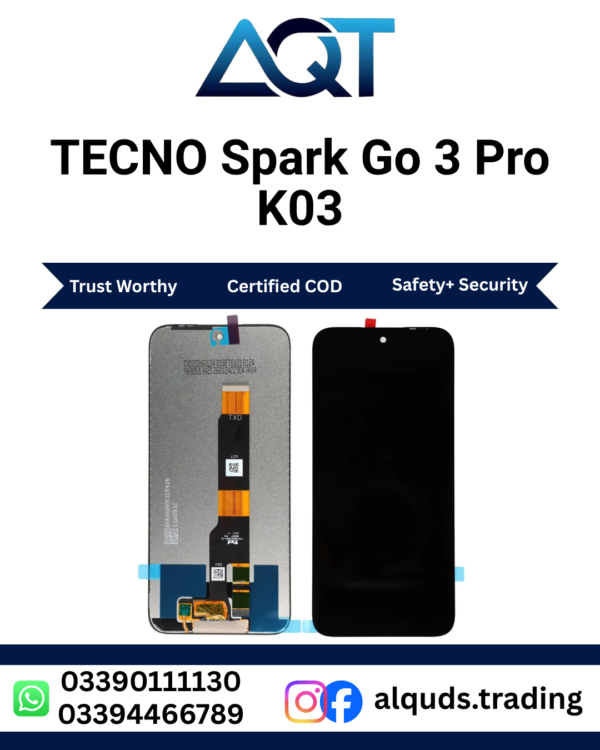 TECNO Spark Go 3 Pro K03 LCD Panel