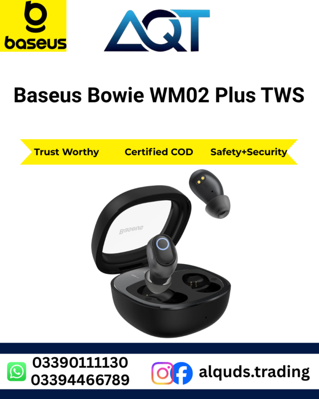 Baseus Bowie WM02 Plus TWS wireless earbuds