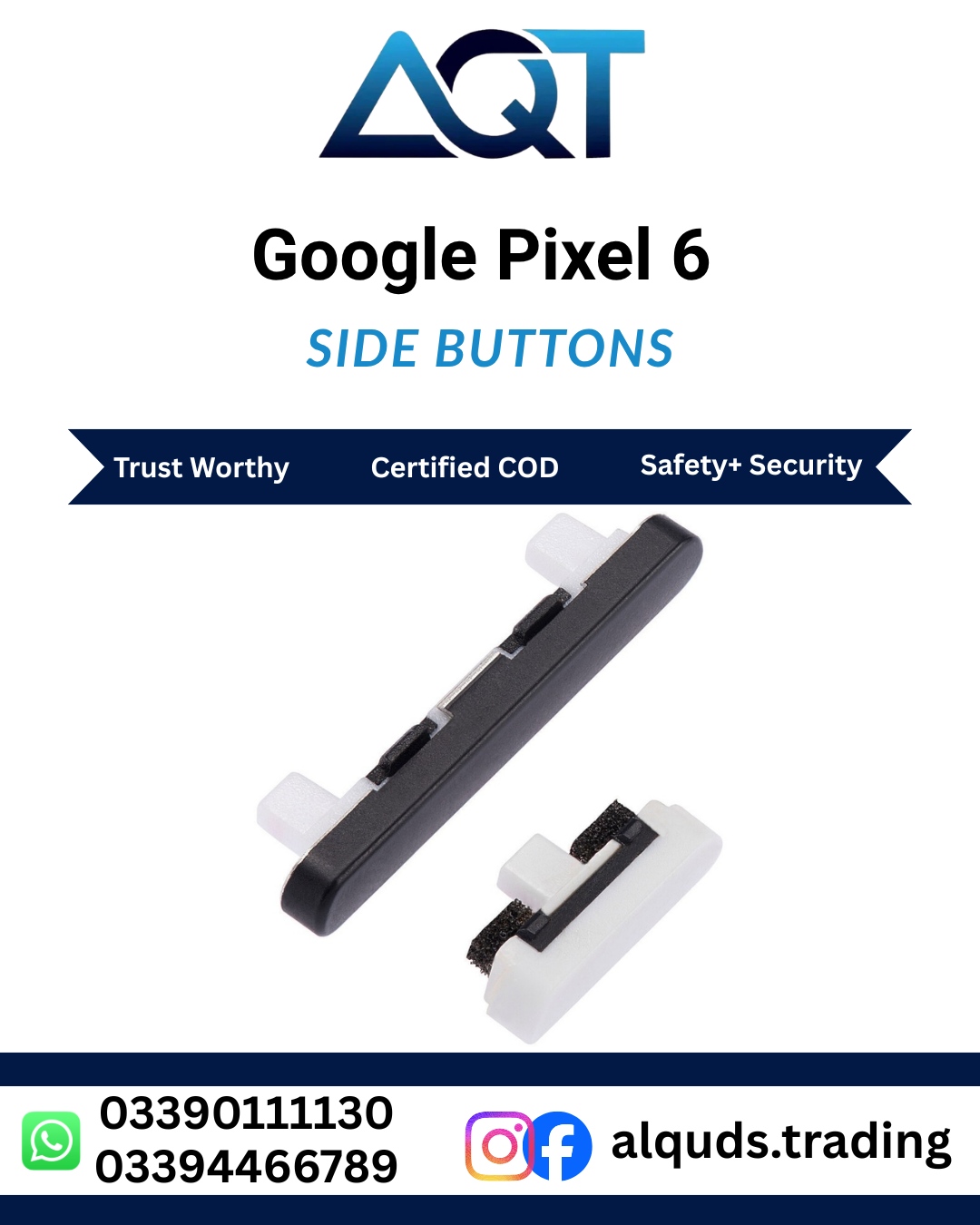 Google Pixel 6 Side Buttons Google Pixel 6 Side Buttons