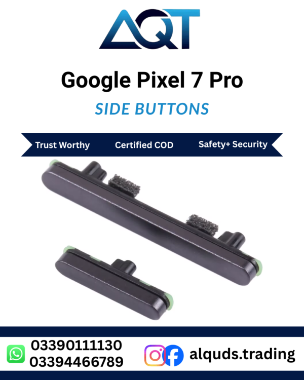 Google Pixel 7 Pro side buttons