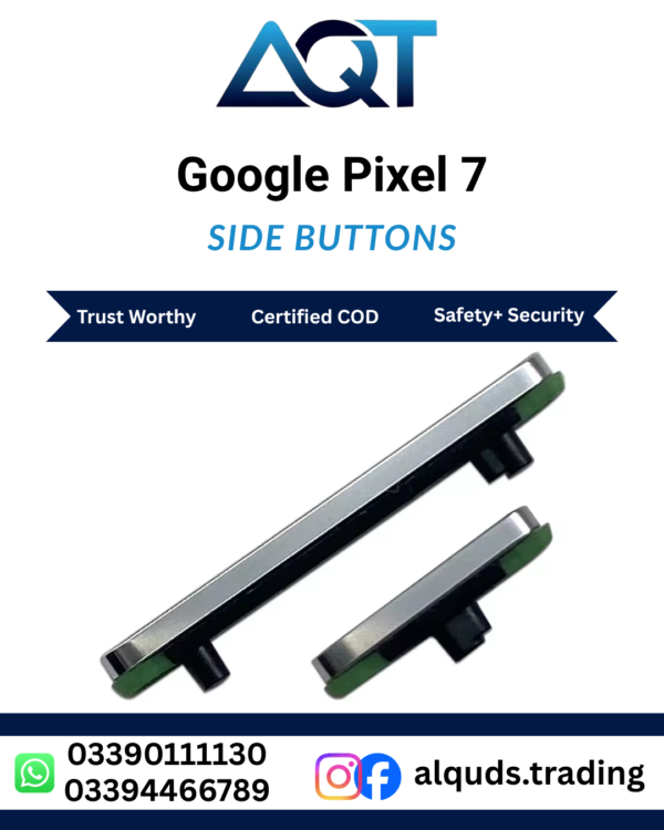 Google Pixel 7 side buttons