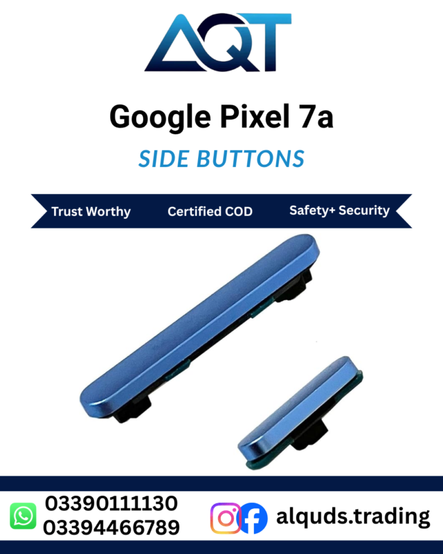 Google Pixel 7a side buttons